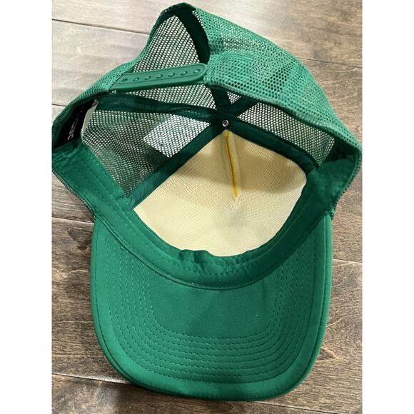 Wild Ride Brewing Mens Green Yellow Adjustable Snapback Trucker Hat NWT - Picture 7 of 8
